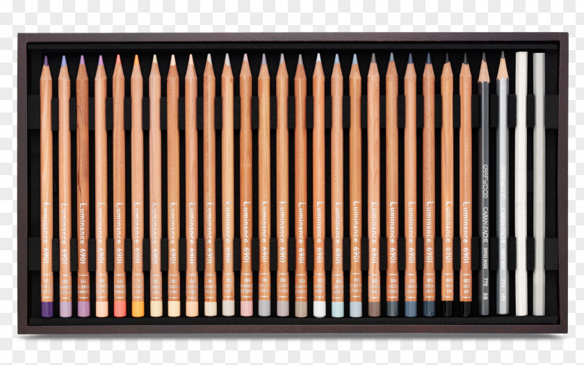 Pencil Colored Caran D'Ache Wood PNG