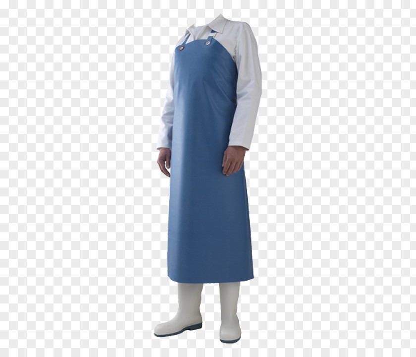 Ppe Apron Robe Glove Blue Personal Protective Equipment PNG