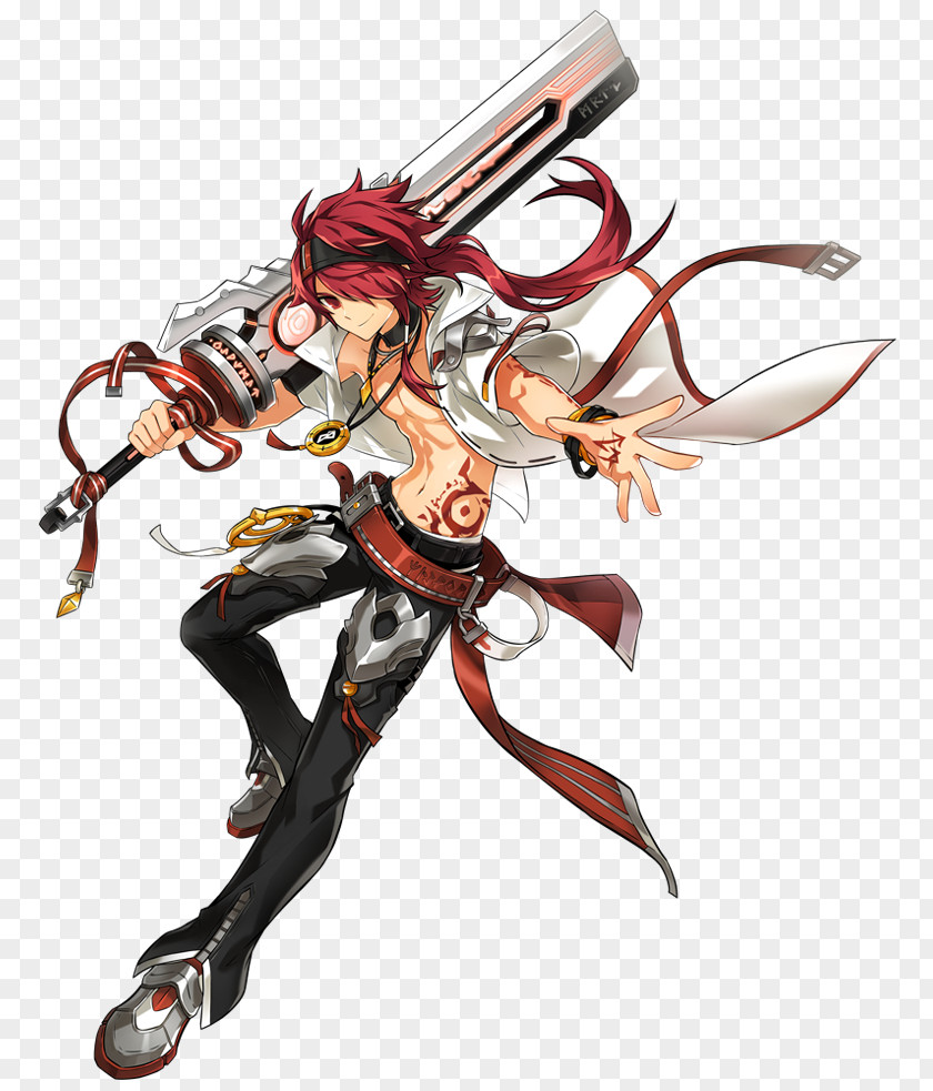 Sword Elsword Runemaster Runes Elesis Role-playing Game PNG