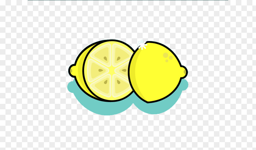Cut Lemon Pomelo Yellow Clip Art PNG
