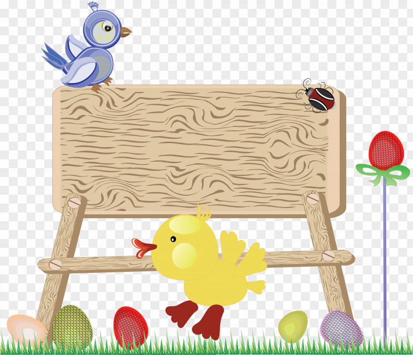 Easter Chick Clip Art PNG