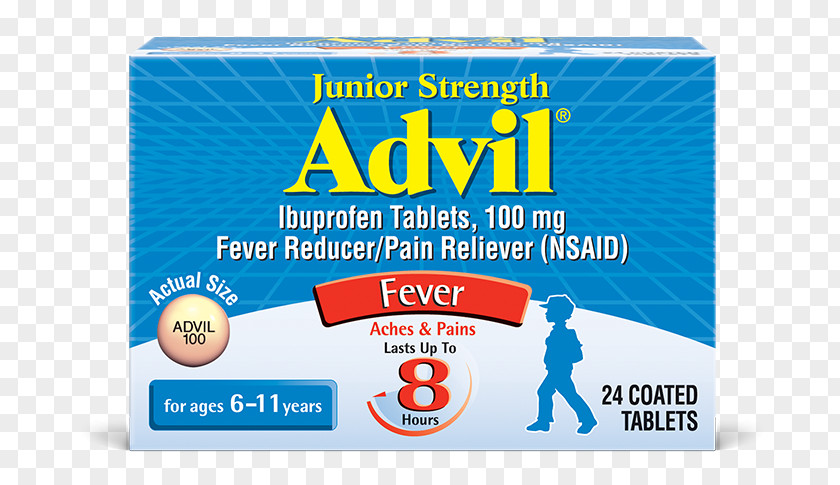 Fever Child Ibuprofen Tablet Ache Children's Advil Common Cold PNG