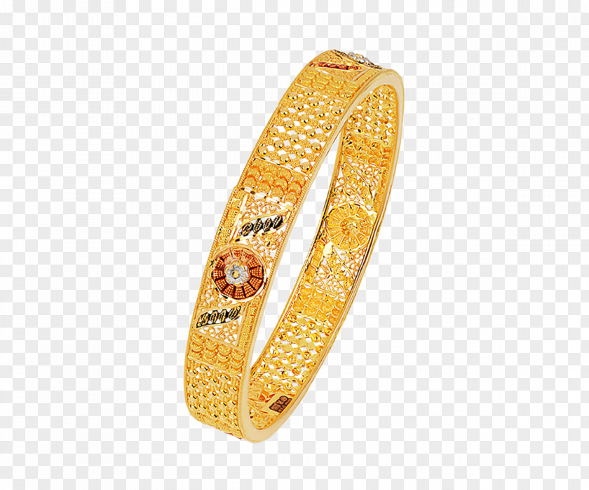 Gold Bangle Jewellery Woman Bracelet PNG