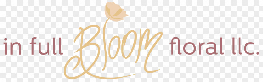 In Full Bloom Logo Brand Font PNG