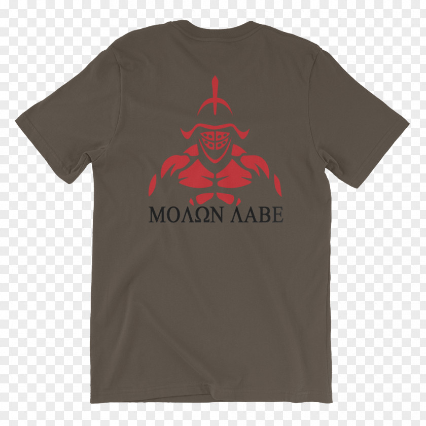 Molon Labe T-shirt Bluza Sleeve Logo PNG