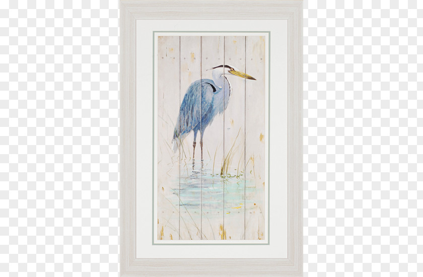 Painting Heron Watercolor Stork Picture Frames PNG