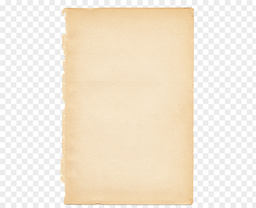 Rustic Paper Rectangle PNG