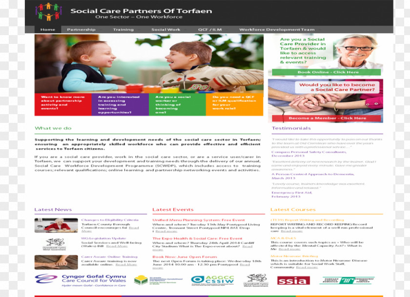 SOCIAL Care Web Page Display Advertising PNG