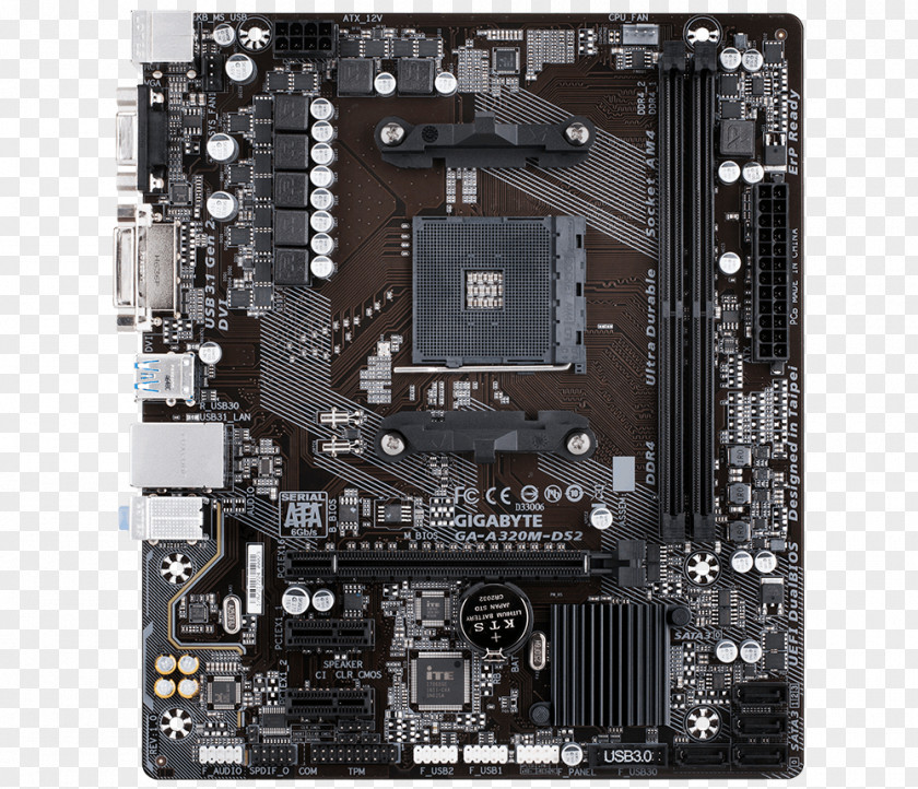 Socket AM4 Motherboard MicroATX PCI Express Gigabyte Technology PNG