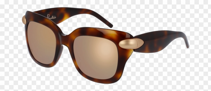 Sunglasses Pomellato Havana Goggles PNG