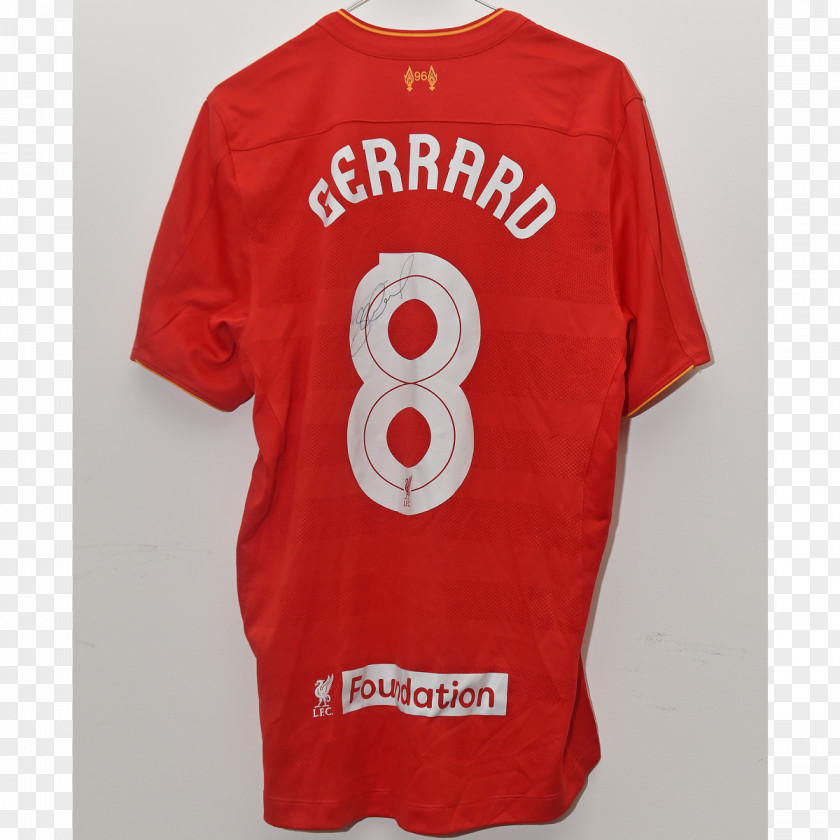 T-shirt Sports Fan Jersey Liverpool F.C. Sleeve PNG