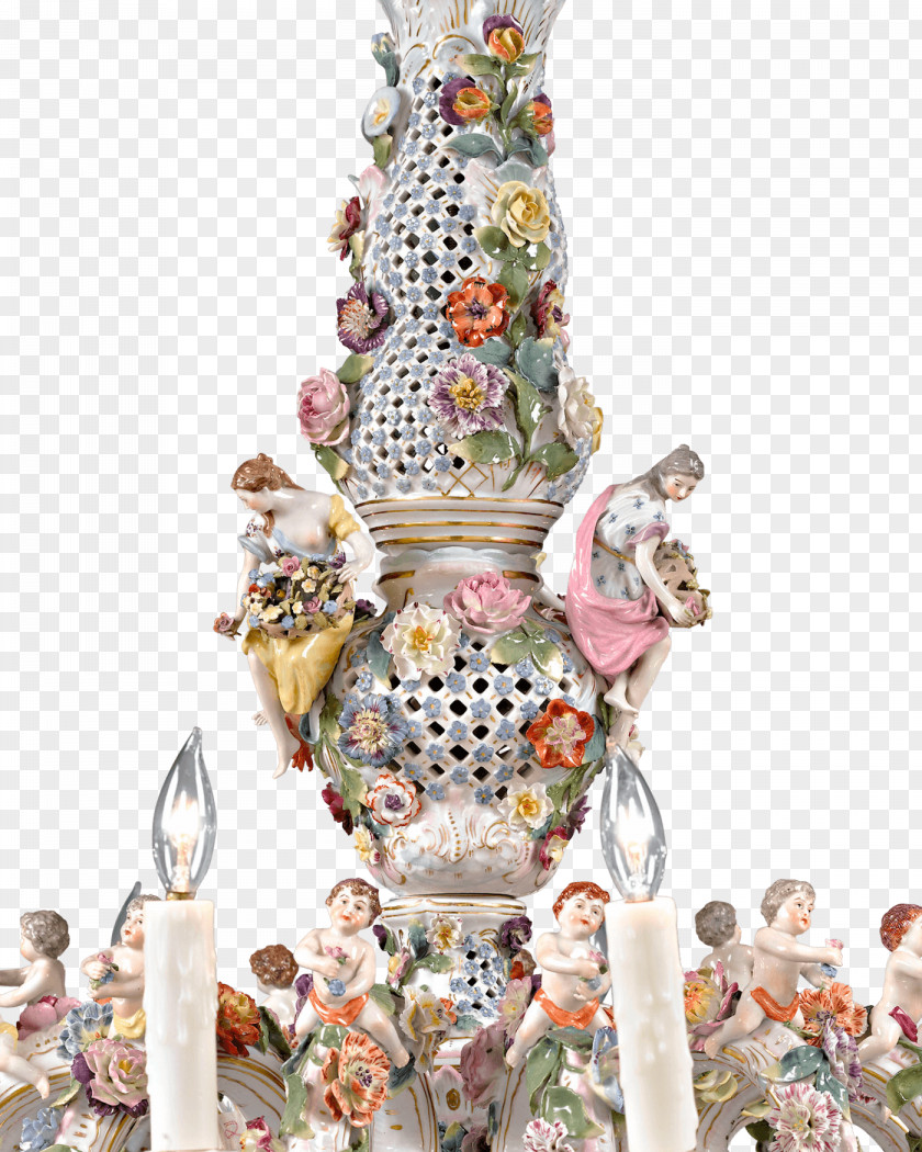 The Blue And White Porcelain Meissen Vase Tableware PNG