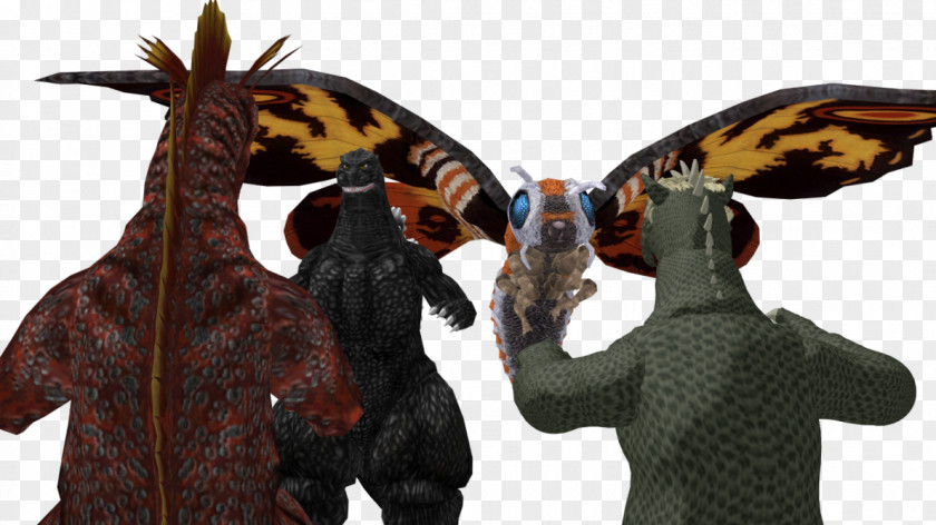 Godzilla Titanosaurus Mothra Super Godzilla: Unleashed PNG