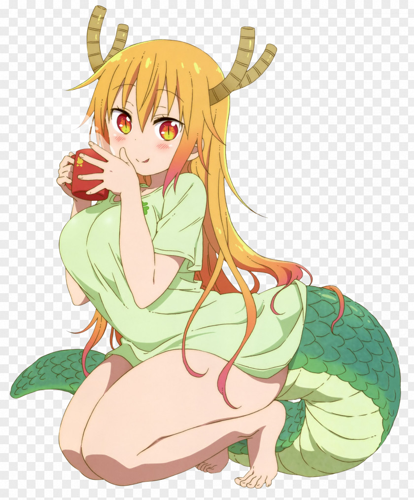 Miss Kobayashi's Dragon Maid Anime Rendering Drawing PNG Drawing, clipart PNG