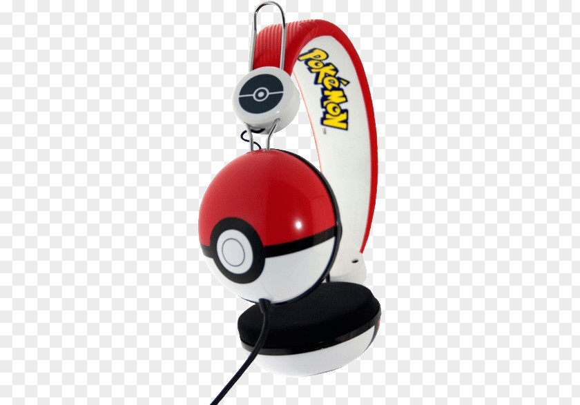 Pikachu Poké Ball Headphones Pokémon Ash Ketchum PNG