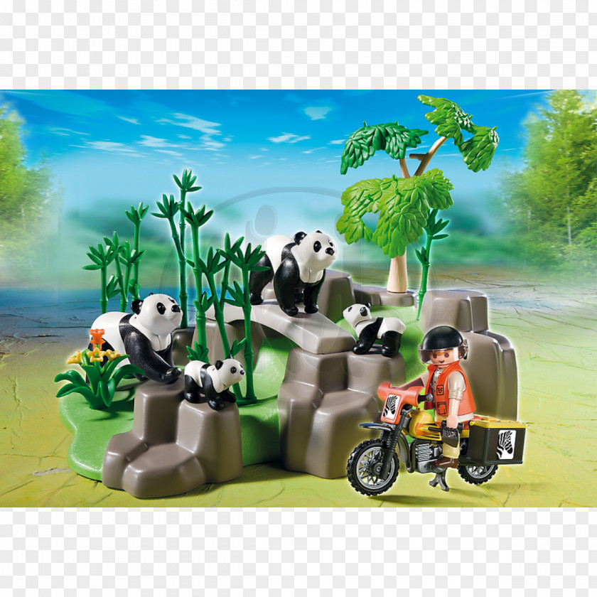 Toy Playmobil Giant Panda Amazon.com Construction Set PNG