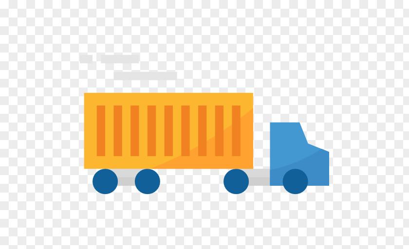 Truck Transport Intermodal Container Cargo Logistics PNG