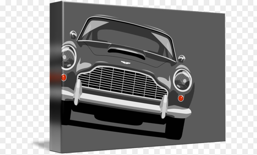 Car Aston Martin DB5 Canvas Print Printing PNG