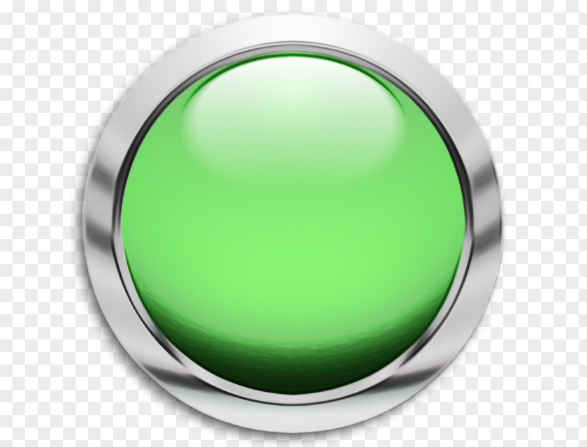 Gemstone Ball Green Background PNG