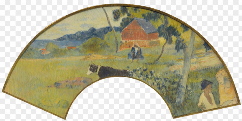1903Aquarelle Bretagne Fan Museum Degas Mount: The Ballet Paul Gauguin: 1848 PNG
