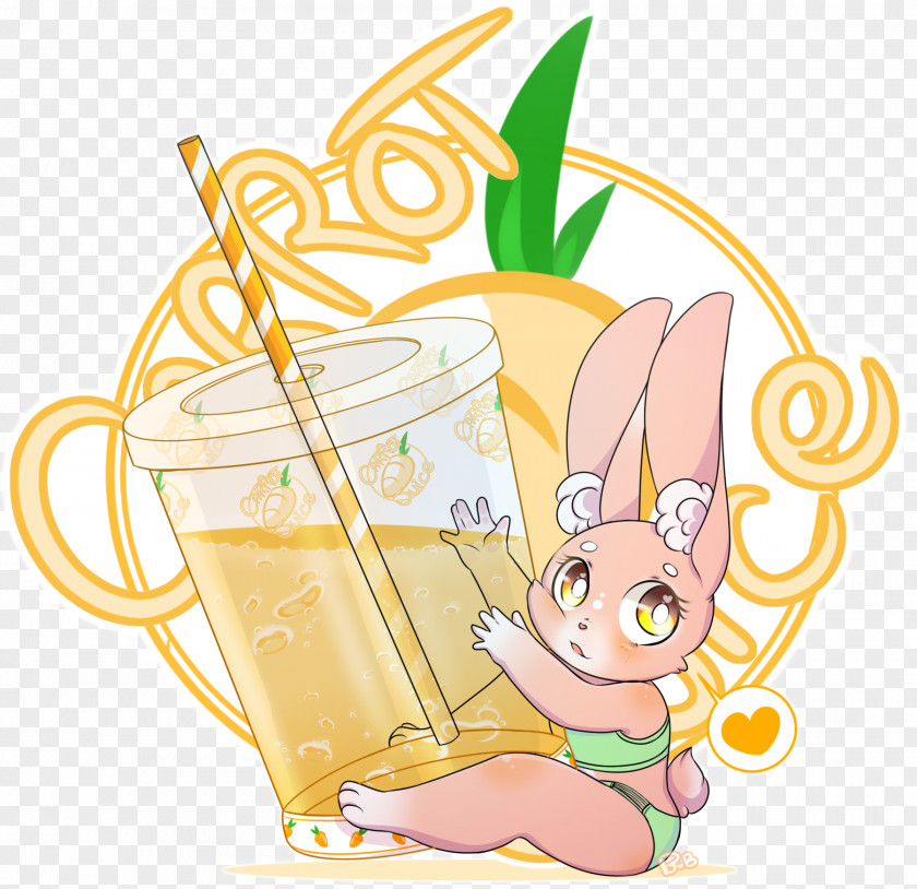 Carrot Juice Easter Bunny Food Clip Art PNG