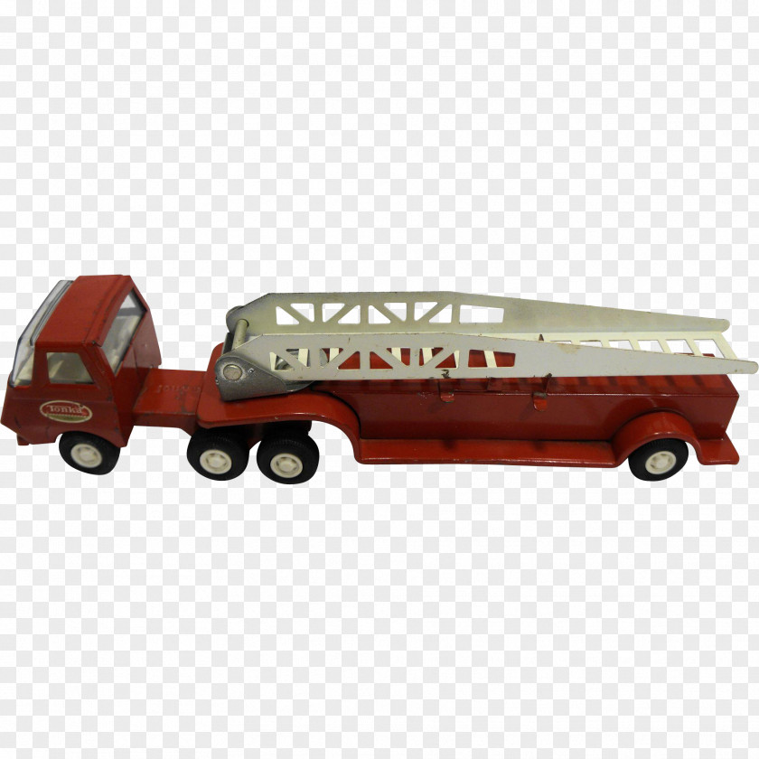 Fire Truck Model Car Toy Tonka PNG