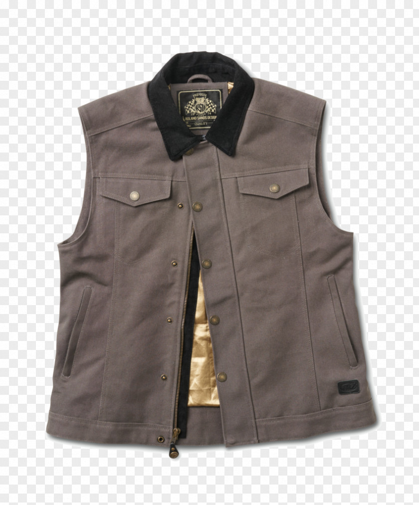 Sleeveless Vest Gilets Clothing Jacket Sleeve Button PNG