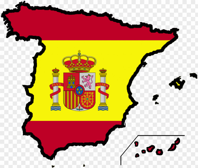 Spanish Vector Flag Of Spain Clip Art PNG