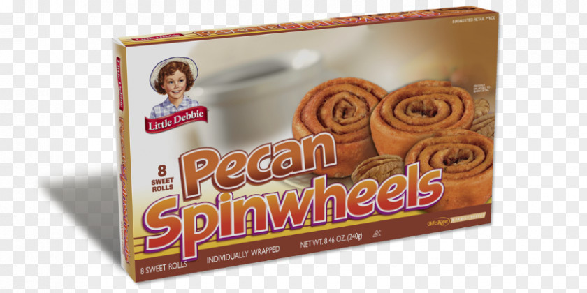 Spin Wheel Snack Cake Product Pecan Ounce PNG