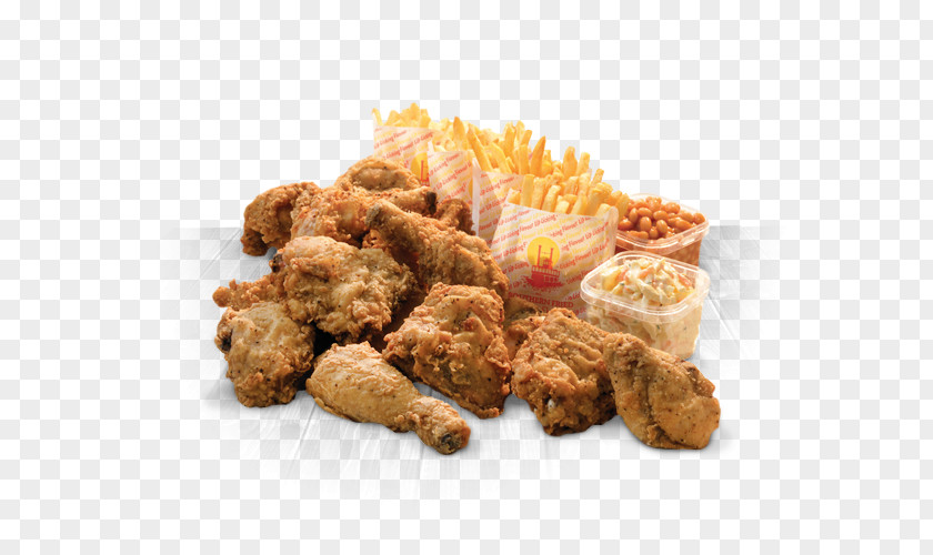 American-style Fried Chicken Wings And Chips Take-out Cuisine Of The Southern United States French Fries PNG
