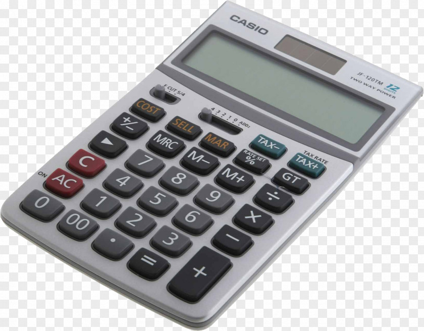 Calculator File Casio Sales Display Device Numerical Digit PNG