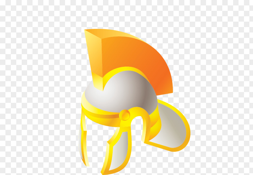 Cartoon General Helmet Illustration PNG