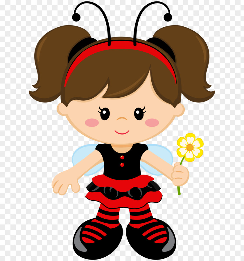 Doll Ladybird Beetle Paper Drawing PNG