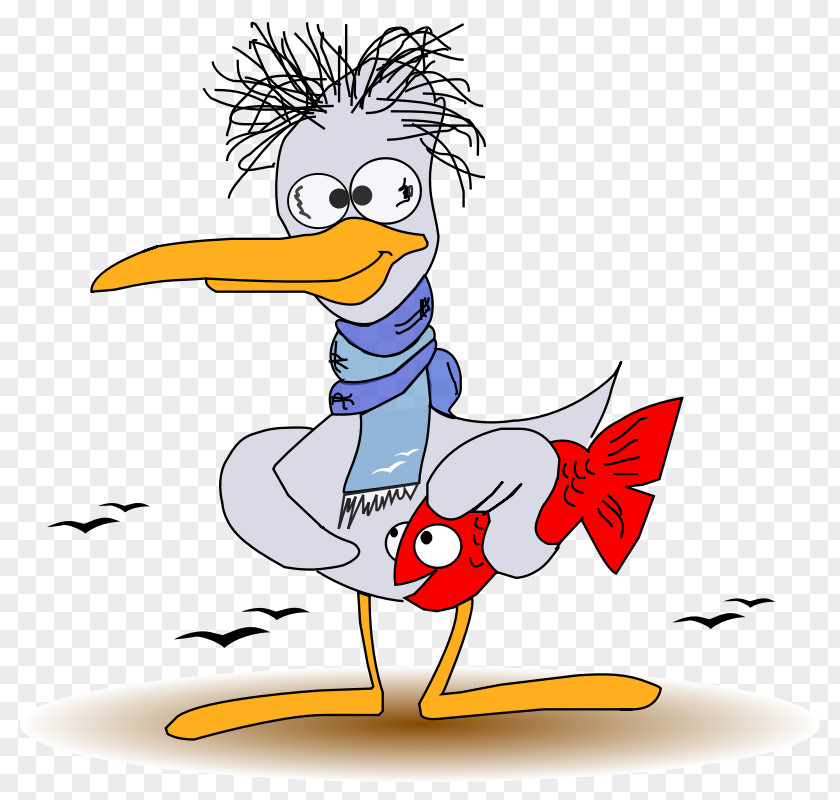 Funny Seagulls Cliparts Gulls Bird Cartoon Clip Art PNG