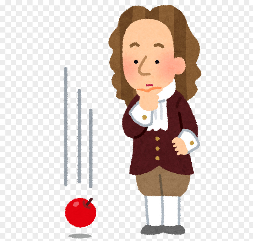 Newton Clipart Isaac Gravity Physics Newton's First Law PNG