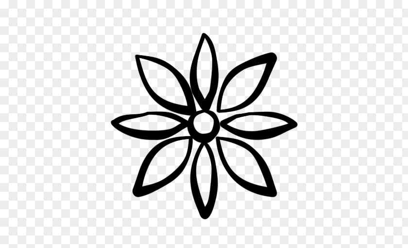 Simple Flower Cliparts Clip Art PNG