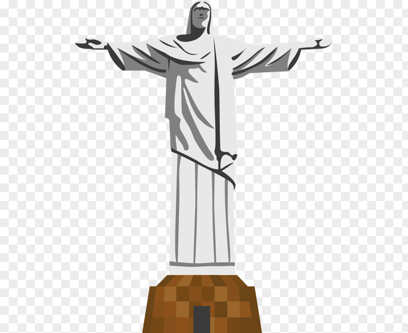 VETORES Cristo Rey Cali Statue PNG