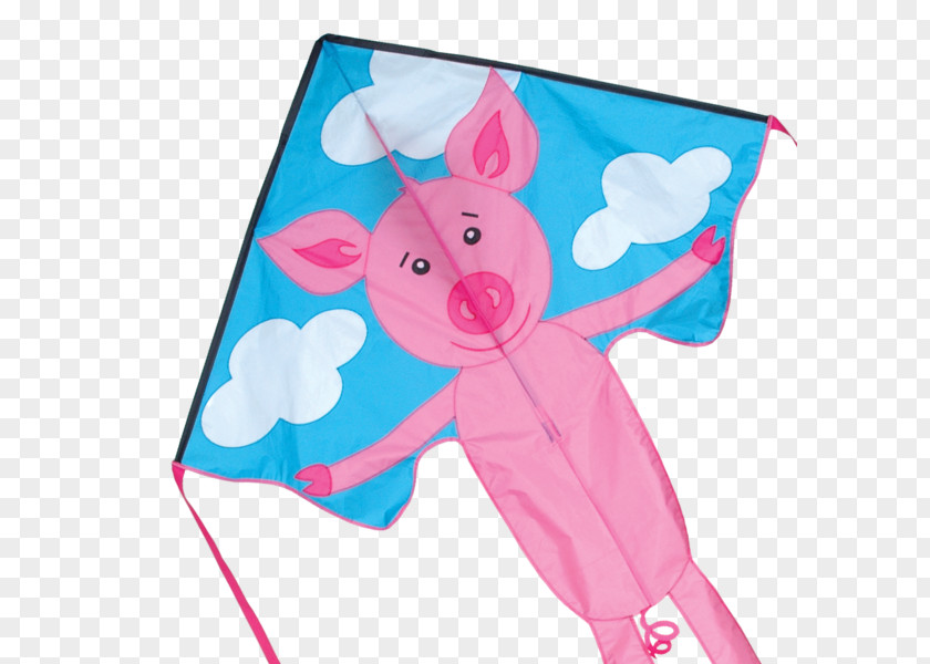 Winter Sale Flyer Easy Kite Large Flier Piglet Clip Art PNG