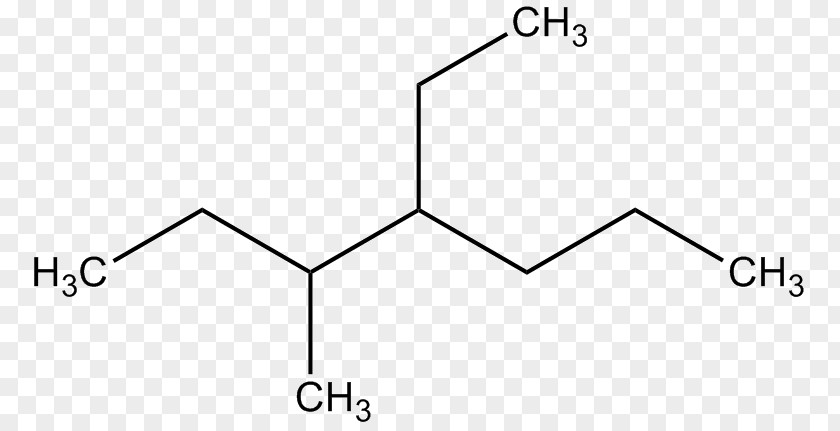 4-Etil-3-metilheptana 4-Ethyl-2-methylhexane 3-Methylheptane Molecular Formula Chemical PNG