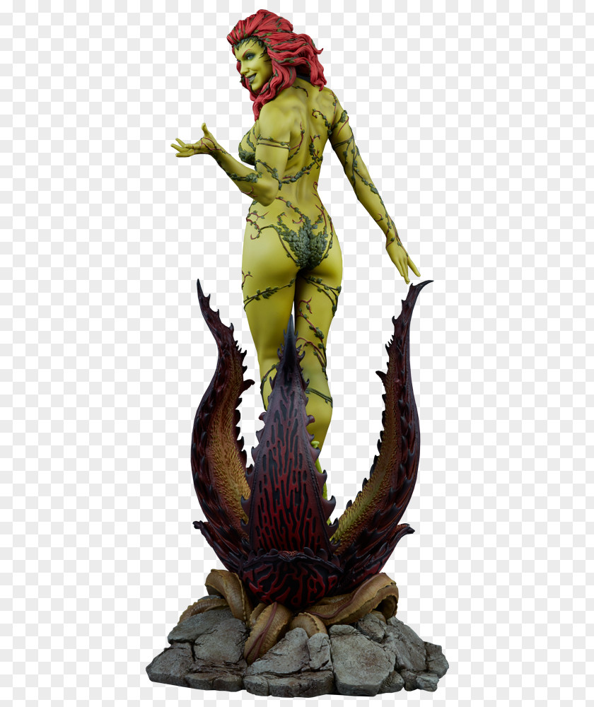 Batgirl Poison Ivy Figurine Sideshow Collectibles PNG