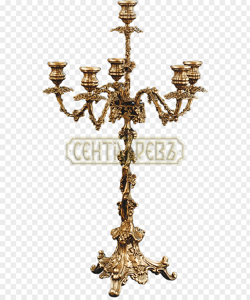 Brass Light Fixture Candle Bronze Venice PNG