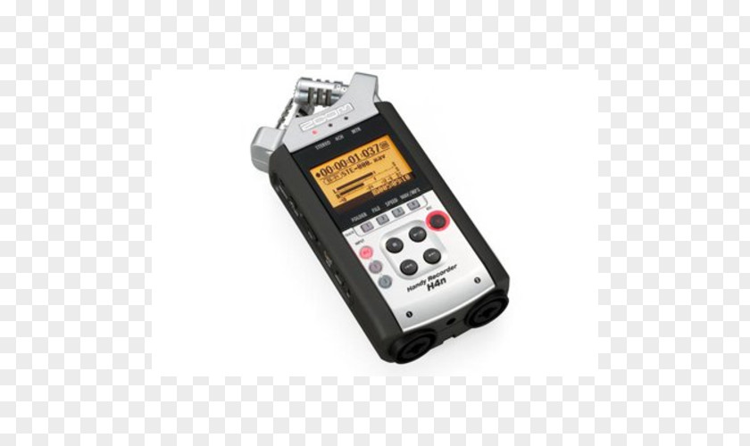 Microphone Digital Audio Zoom H4n Handy Recorder Corporation PNG