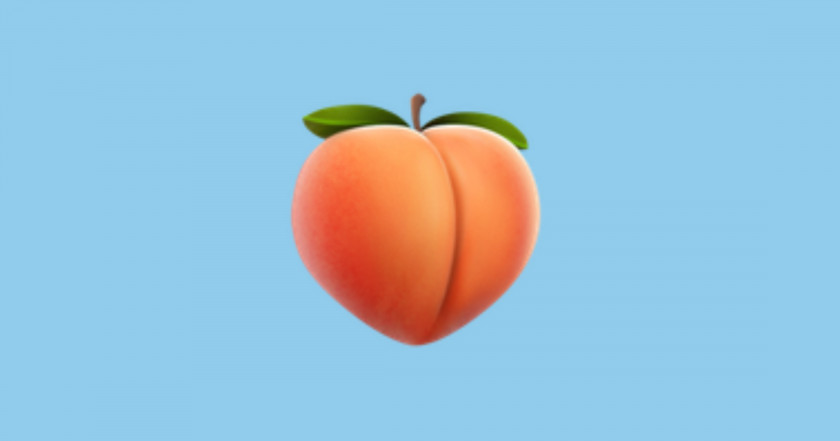 Peach Emojipedia Food Fruit PNG