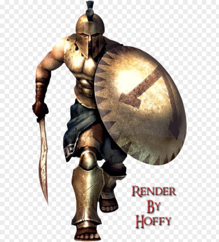 Warrior Spartan Army Ancient Greece Spartan: Total PNG