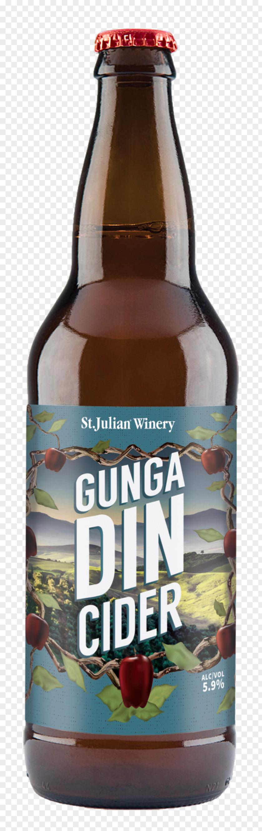 Beer Ale Cider Bottle St. Julian Winery PNG