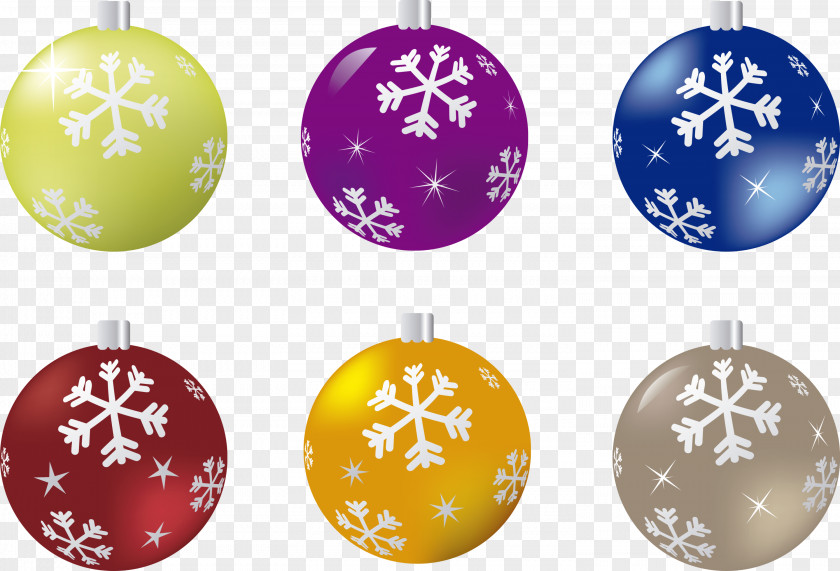 Cartoon Christmas Ball Ornaments Ornament Decoration Clip Art PNG