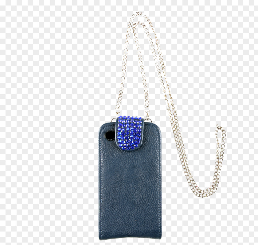 Necklace Handbag Cobalt Blue Chain PNG