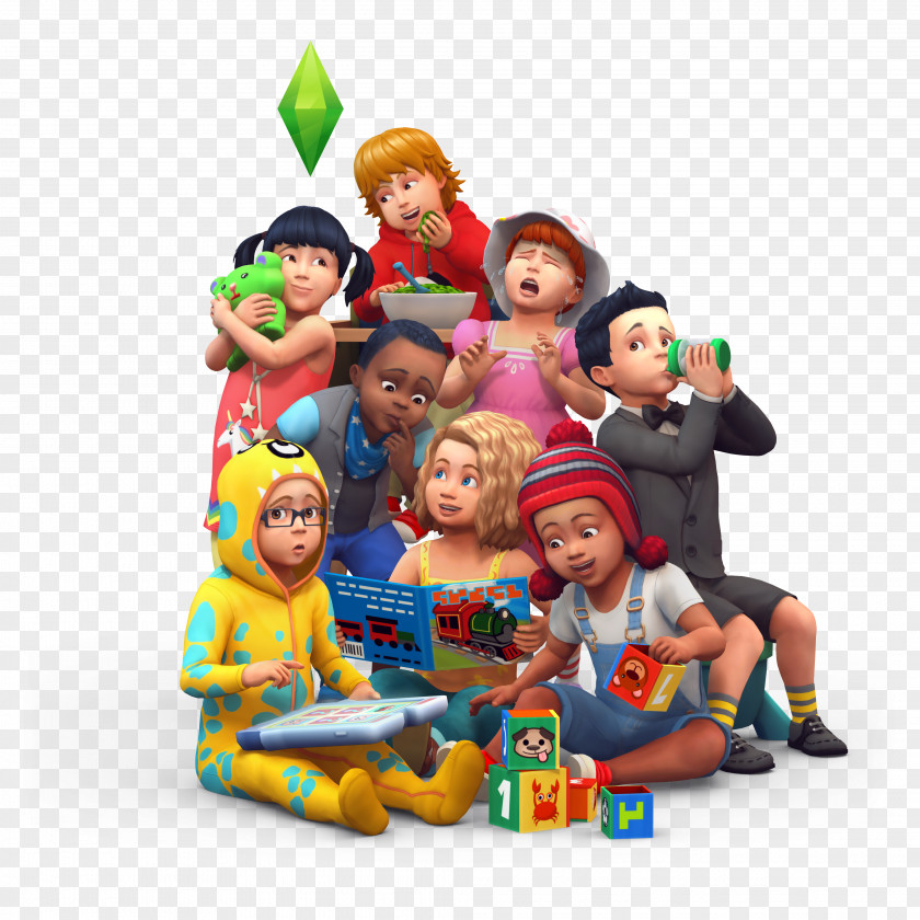 Sims The 4 3 Stuff Packs 2: FreeTime Toddler Video Game PNG