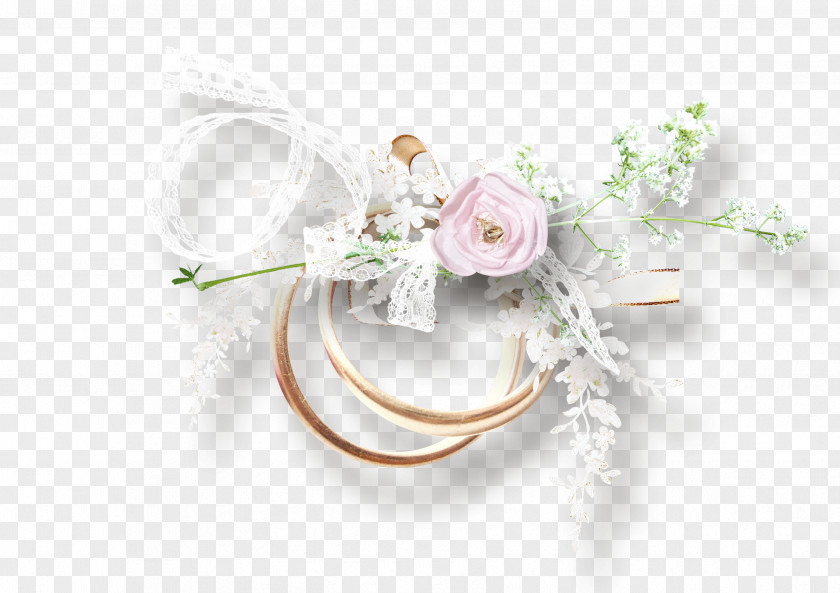 Wedding White Flower Ornament Bouquet Clip Art PNG