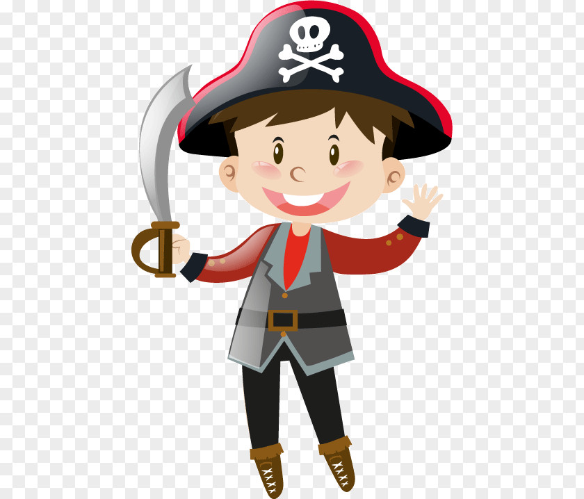Child Piracy Clip Art PNG